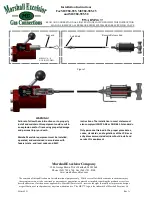 Marshall Excelsior ME980-905 Installation Instructions предпросмотр