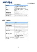 Preview for 9 page of Marson MT110L User Manual