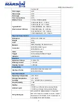 Preview for 7 page of Marson MT6250 User Manual