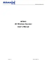 Marson MT840 User Manual preview