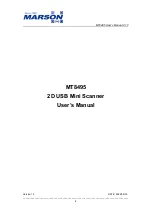 Marson MT8495 User Manual preview