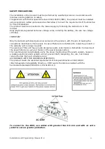 Preview for 4 page of MARSS Solar Defender ALM-6814 Installation And Programming Manual