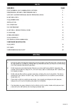 Preview for 2 page of Marstair 55020720 Technical Manual