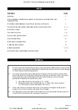 Preview for 2 page of Marstair IMPACT 20 Technical Manual