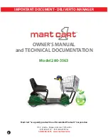 Preview for 1 page of mart cart 1 280-3563 Owner'S Manual