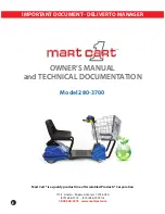 Mart Cart 280-3700 Owner'S Manual And Technical Documentation preview