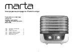 Preview for 1 page of Marta MFD-8015PS User Manual