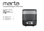 Marta MFD-8017 User Manual preview