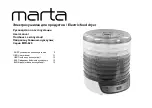 Предварительный просмотр 1 страницы Marta MFD-820 Series User Manual