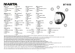 Preview for 2 page of Marta MT-1055 User Manual