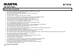Preview for 5 page of Marta MT-1055 User Manual