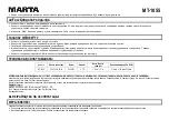 Preview for 9 page of Marta MT-1055 User Manual