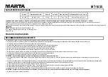 Preview for 15 page of Marta MT-1055 User Manual