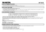 Preview for 16 page of Marta MT-1055 User Manual