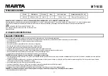 Preview for 19 page of Marta MT-1055 User Manual