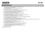 Предварительный просмотр 5 страницы Marta MT-1058 User Manual