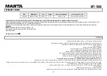 Preview for 23 page of Marta MT-1058 User Manual