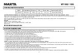 Preview for 11 page of Marta MT-1092 User Manual