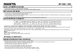 Preview for 16 page of Marta MT-1092 User Manual