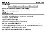 Preview for 19 page of Marta MT-1092 User Manual