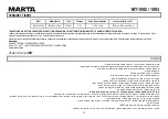 Preview for 23 page of Marta MT-1092 User Manual