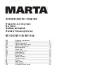 Предварительный просмотр 1 страницы Marta MT-1120 User Manual