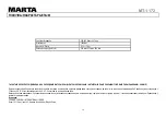 Preview for 26 page of Marta MT-1172 User Manual