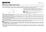 Предварительный просмотр 31 страницы Marta MT-1172 User Manual