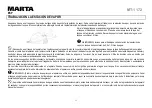 Preview for 35 page of Marta MT-1172 User Manual