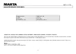 Preview for 42 page of Marta MT-1172 User Manual