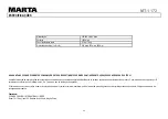 Preview for 46 page of Marta MT-1172 User Manual