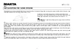 Предварительный просмотр 55 страницы Marta MT-1172 User Manual