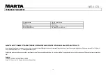 Предварительный просмотр 58 страницы Marta MT-1172 User Manual