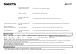 Предварительный просмотр 7 страницы Marta MT-1177 User Manual