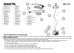 Предварительный просмотр 2 страницы Marta MT-1178 User Manual