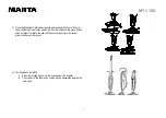 Предварительный просмотр 6 страницы Marta MT-1180 User Manual