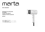 Предварительный просмотр 1 страницы Marta MT-1263 User Manual