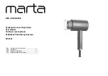 Предварительный просмотр 1 страницы Marta MT-1264 User Manual