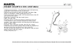 Предварительный просмотр 2 страницы Marta MT-1351 User Manual