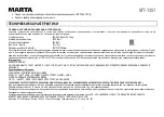 Preview for 7 page of Marta MT-1351 User Manual