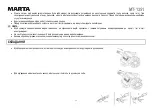 Preview for 12 page of Marta MT-1351 User Manual