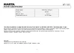 Preview for 15 page of Marta MT-1351 User Manual