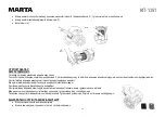 Предварительный просмотр 18 страницы Marta MT-1351 User Manual