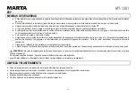 Preview for 26 page of Marta MT-1351 User Manual