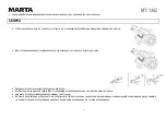 Preview for 4 page of Marta MT-1352 User Manual