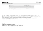 Preview for 15 page of Marta MT-1352 User Manual