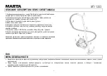 Preview for 2 page of Marta MT-1353 User Manual