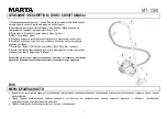 Preview for 2 page of Marta MT-1360 User Manual