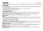 Preview for 4 page of Marta MT-1365 User Manual