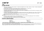 Preview for 7 page of Marta MT-1365 User Manual